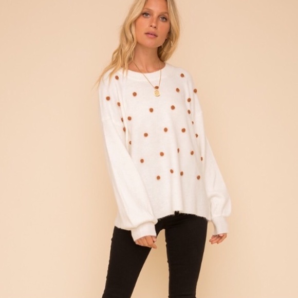 Pom Pom Sweater, New - Picture 7 of 12